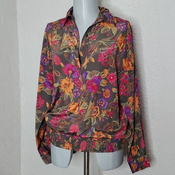 Already Dunner | Vintage Floral Pullover Shirt - Picture 1 of 6